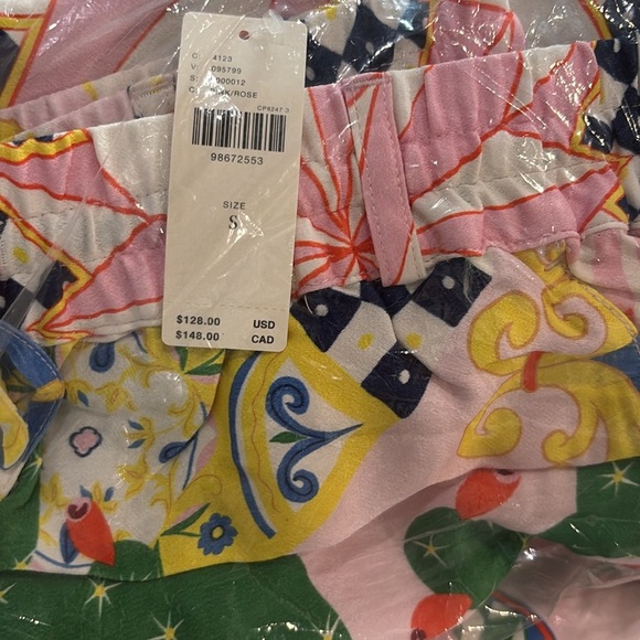 Maeve Straight-Leg Pull-On Silk Pants by Anthropologie. NWT! - Picture 5 of 5